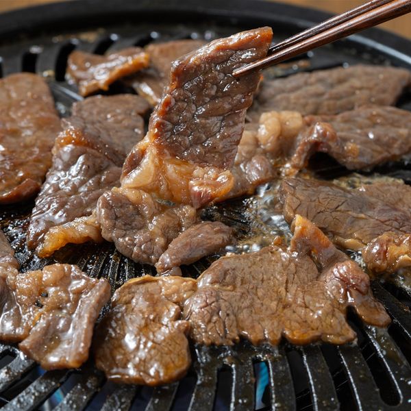 焼肉はらだ本店_タレ漬けハラミ1